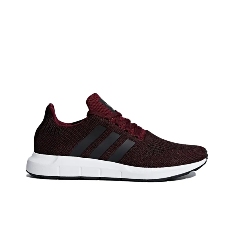 Adidas Originals Swift Run Maroon/Black White-1