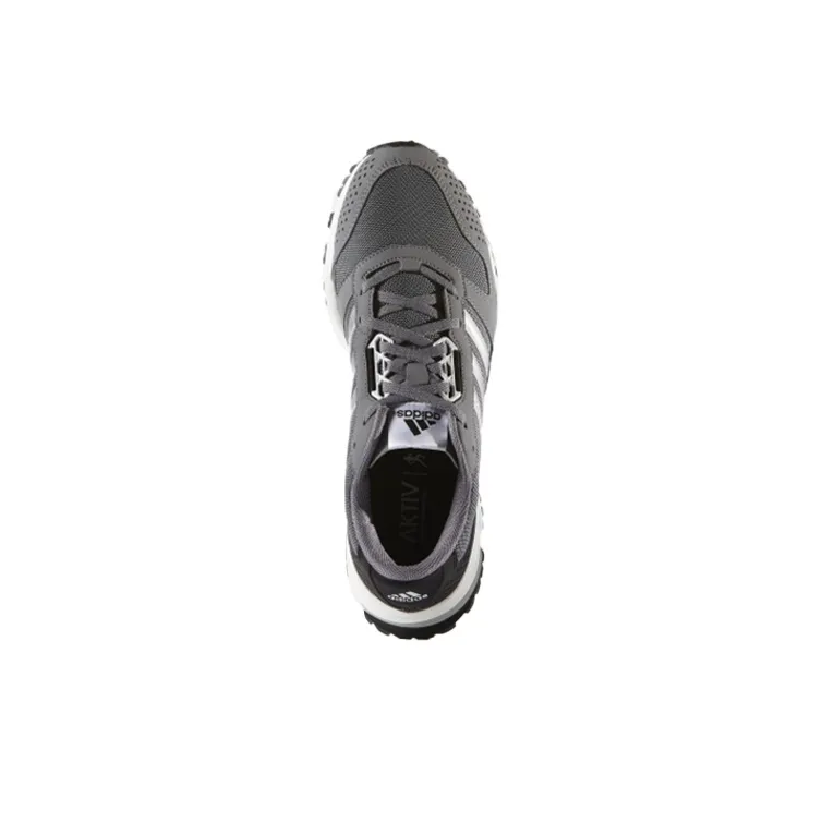Adidas Marathon 10 Tr Low-Top Running Shoes Men's Gray Silver White-4