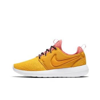Nike Roshe Two Running Shoes Women's Low-Top Yellow/Pink