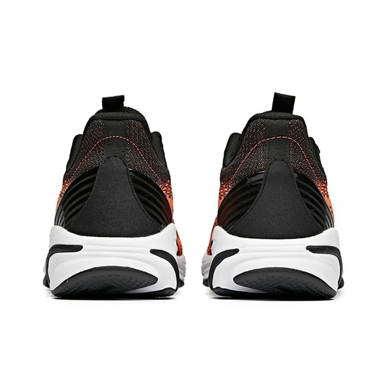 Anta Non-slip Breathable And Wear-resistant Low-Top Running Shoes Men's Black Orange-3