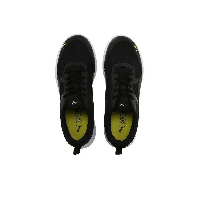 PUMA Flex Essential Black/Yellow-2