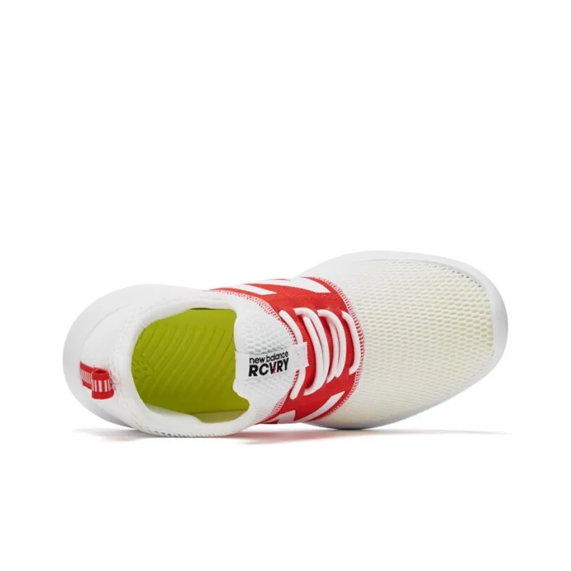 New Balance Rcvry White/Red-2