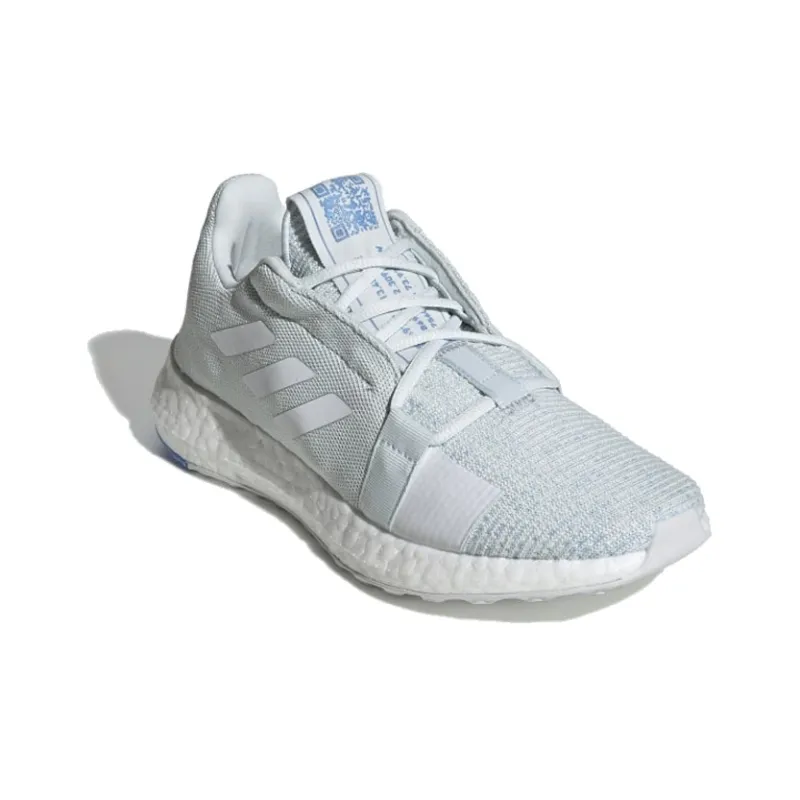 Adidas Senseboost Go Non-slip Lightweight Low-Top Running Shoes Women's Light Blue-1