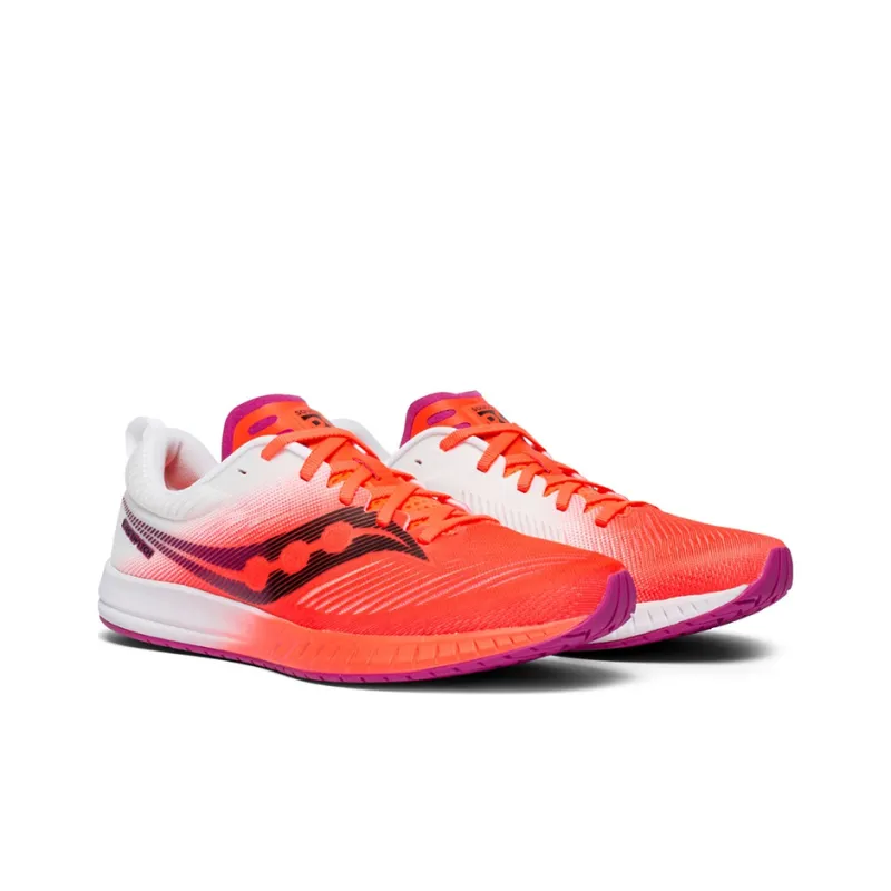 saucony Women's Fastwitch 9 'ViZiRED White'-2