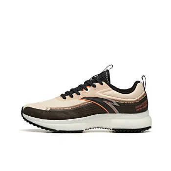 Anta Running Collection Bubble Low-Top Running Shoes Men's Oatmeal Gray Black