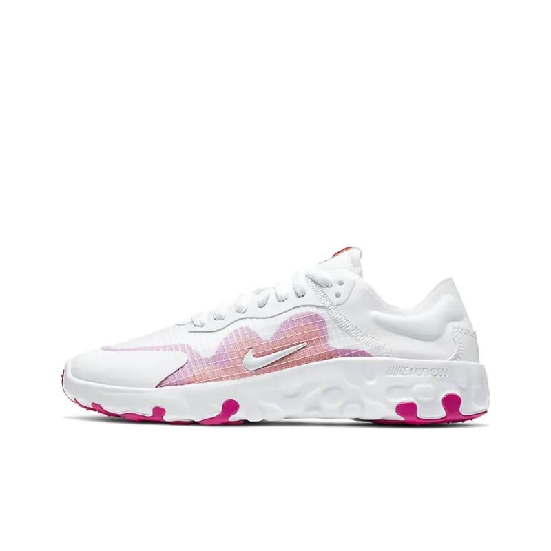 Nike Renew Lucent White/Pink Women's-0