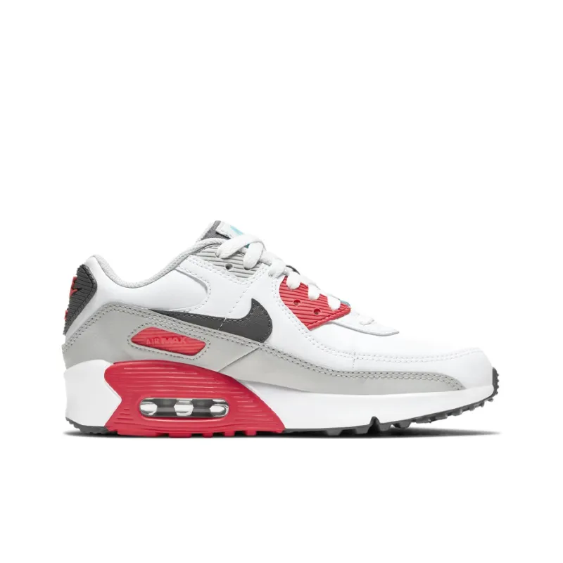 Nike Air Max 90 Leather White Chlorine Blue GS-1