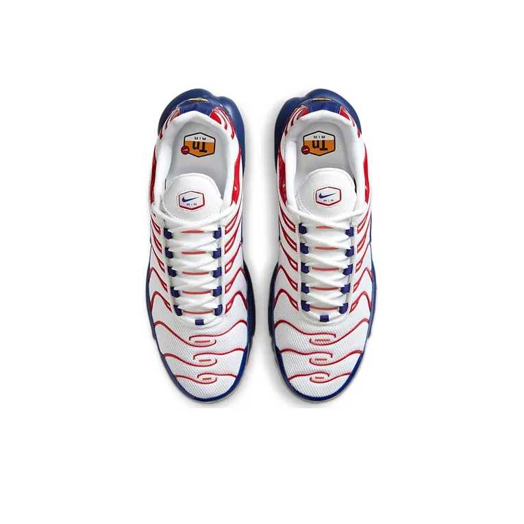 Nike Air Max Plus Usa White Red-3
