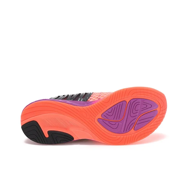 Asics Noosa FF 2 Anti Slip And Wear Resistant Breathable Low Top Running Shoes Men's Black Orange-4