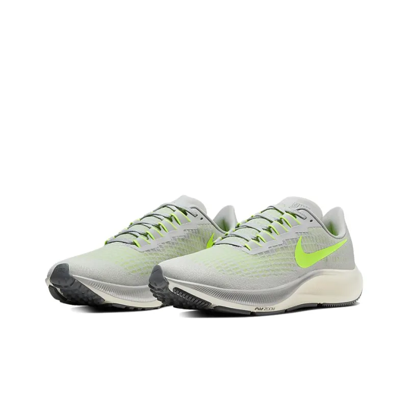 Nike Air Zoom Pegasus 37 Grey Fog Volt Smoke Grey Sail-2