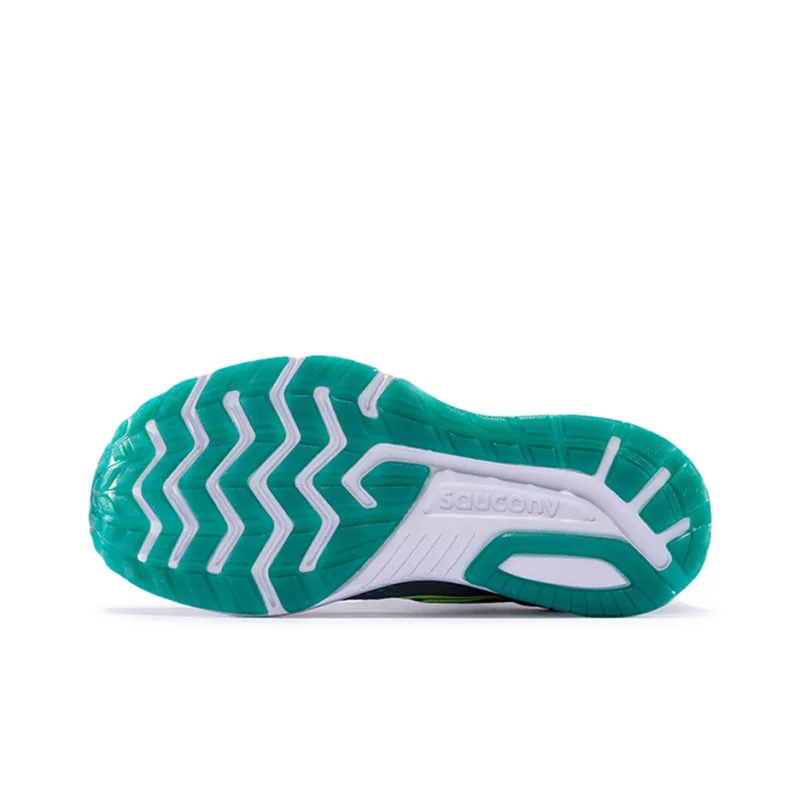 Saucony Clarion 1 Low Top Running Shoes Men's Green Turquoise-3