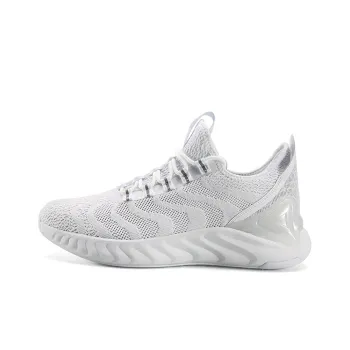 PEAK State Pole Slip Resistant, Abrasion Resistant, Breathable Low Top Running Shoes Women's Pure White