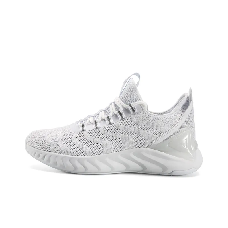 PEAK State Pole Slip Resistant, Abrasion Resistant, Breathable Low Top Running Shoes Women's Pure White-0