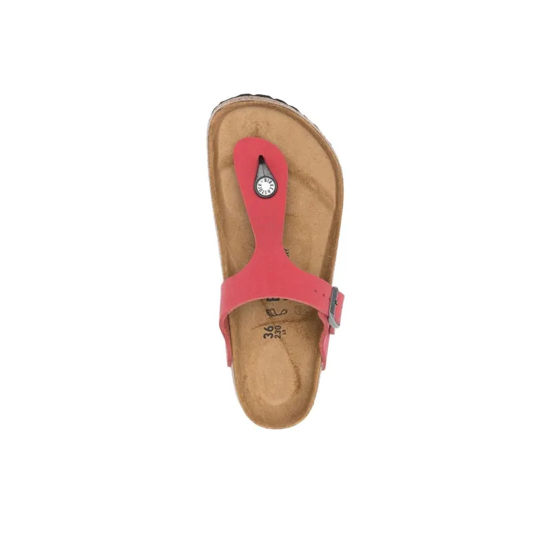 Birkenstock Gizeh Flip Flops Women's Red Brown-2