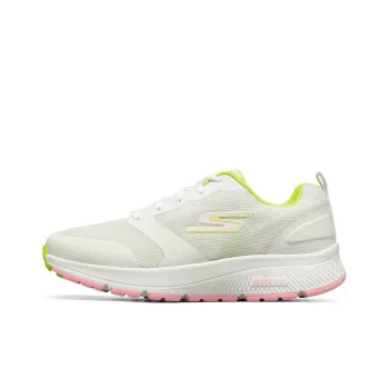 Skechers Go Run Consistent White/Pink/Yellow Women's