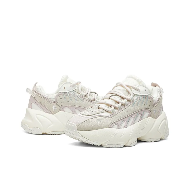 FILA Ade Low White/Pink Women's-3