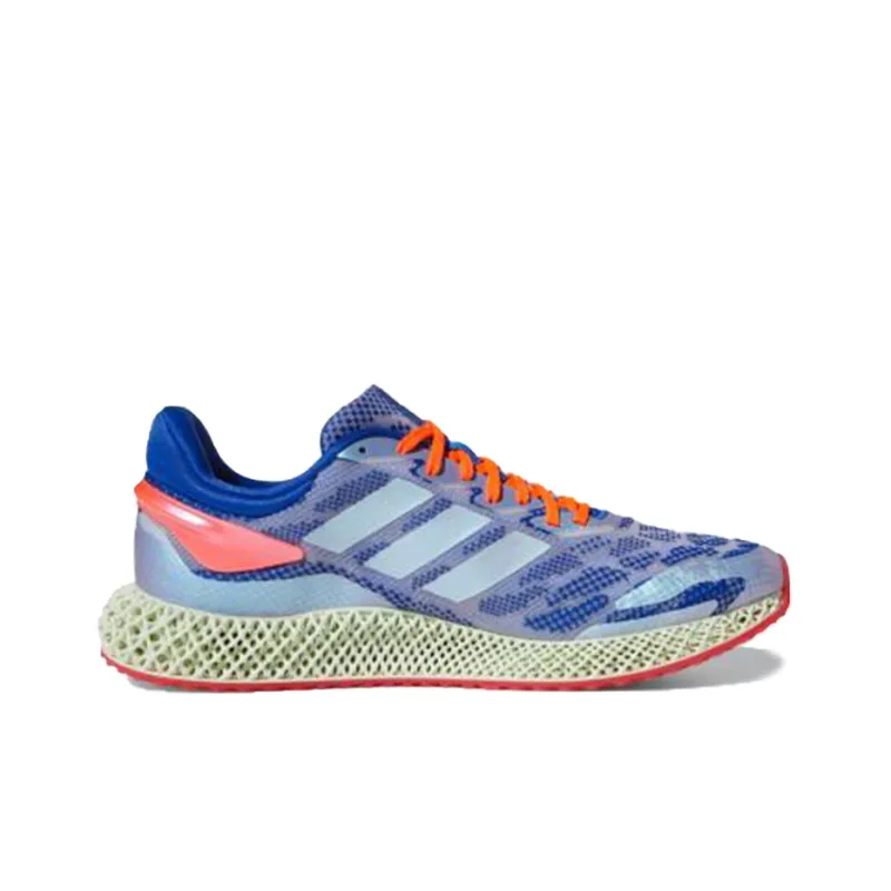 Adidas 4D Run 1.0 Glory Blue Solar Red-1
