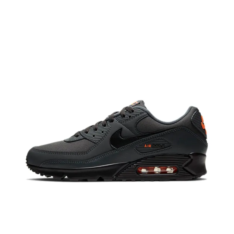 Nike Air Max 90 Iron Grey Black Total Orange-0