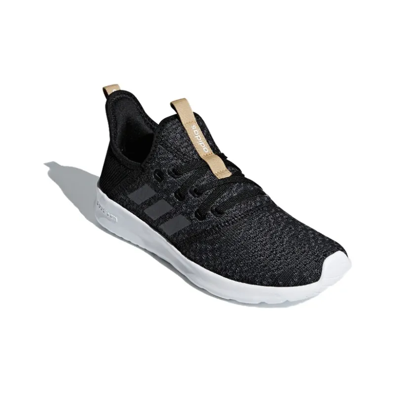 Adidas Cloudfoam Pure Shoes Black/White Women's-1