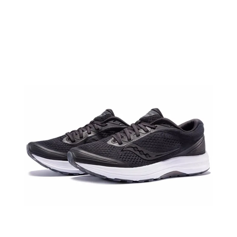 Saucony Clarion 1 Cushioning, Slip Resistant, Breathable, Lightweight Low Top Casual Running Shoes Men's Black-2
