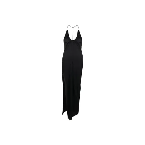 JW Anderson Halterneck Slit Draped Dress