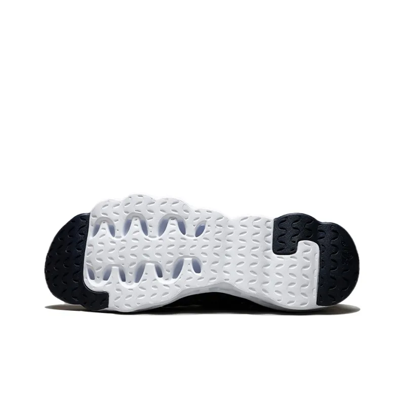 361° Cushioning Breathable Lightweight Low Top Running Shoes Men's Black White-2