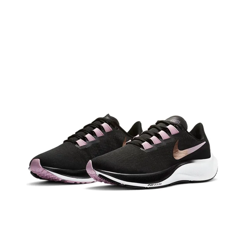 Nike Air Zoom Pegasus 37 Black Light Arctic Pink Women's-2