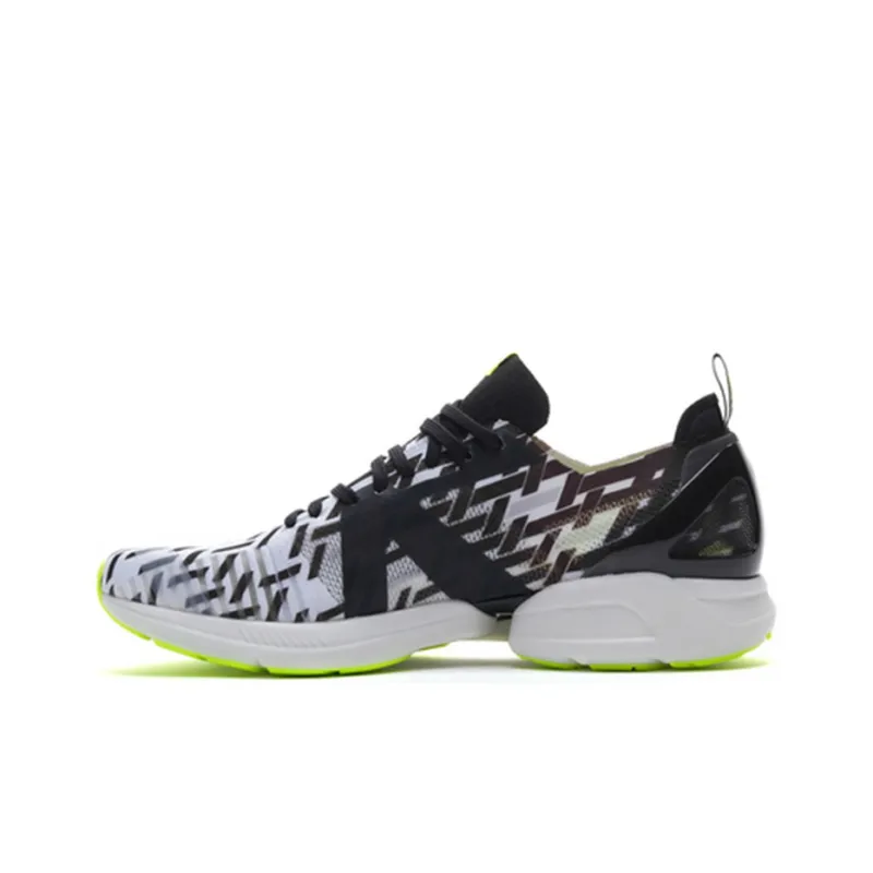 LiNing Super Light 16 Lightweight Breathable And Supportive Low Top Running Shoes Unisex White Black-0