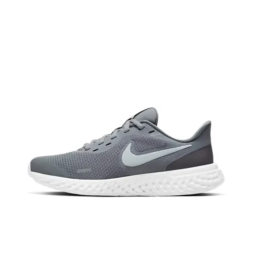 Nike REVOLUTION 5 Running Shoes Women's Low-Top Gray/White