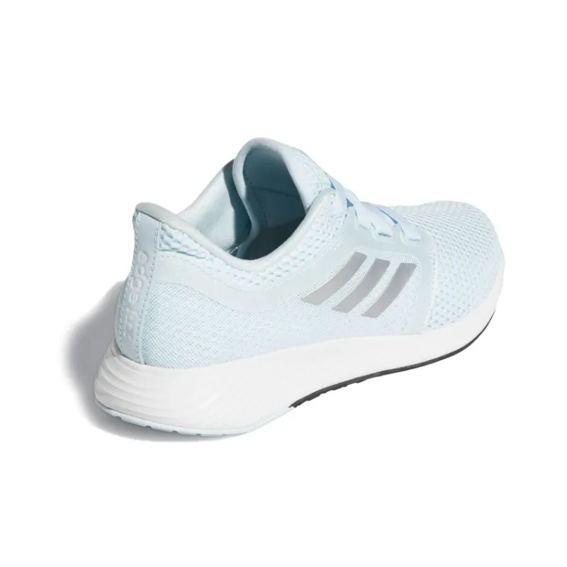 Adidas Edge Lux 3 Slip-Resistant Cushioning Low-Top Running Shoes Women's Blue And White Silver-3