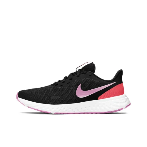 Nike REVOLUTION 5 Running Shoes Women's Low-Top Black/Pink