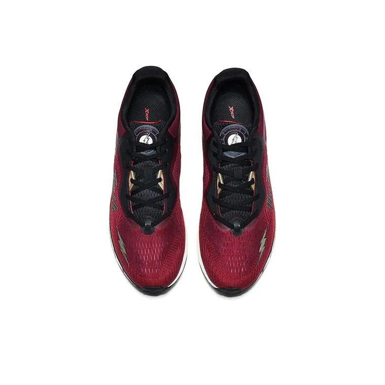 XTEP Low Top Running Shoes Men's Red Black-1