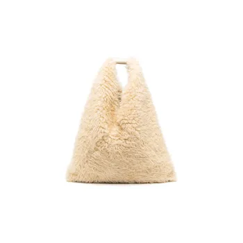 MM6 Maison Margiela Fabric One Shoulder Handbags Regular Women's Brown