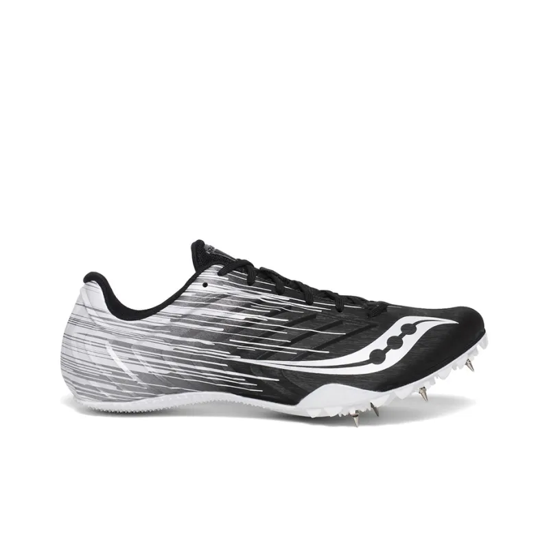Saucony Spitfire 5 Spitfire 5 Low Top Running Shoes Men's Black White-1