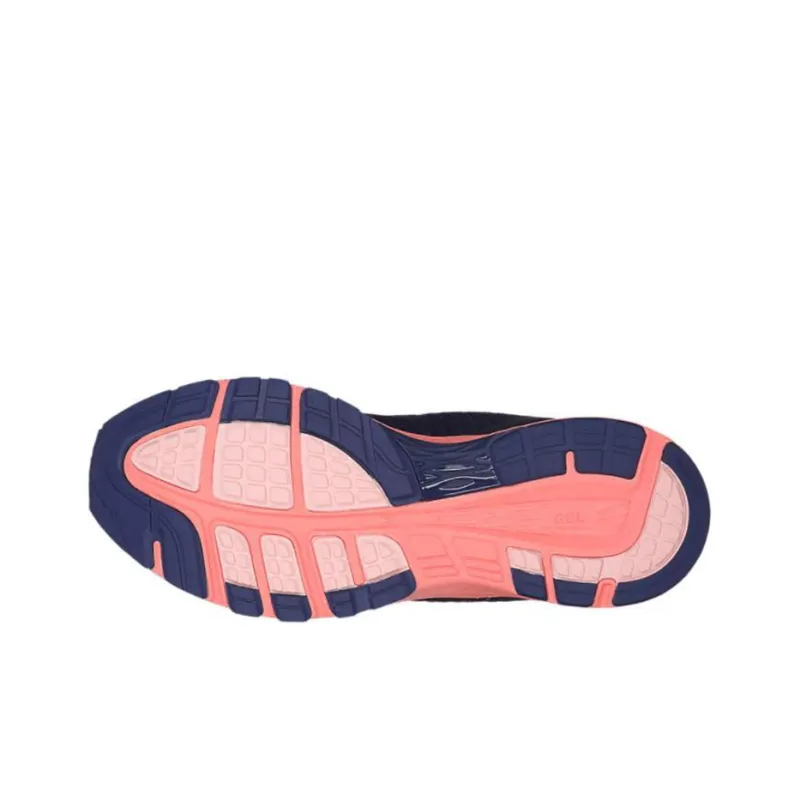 Asics Dynaflyte 2 Running Shoes Women's Low-Top Dark Blue/Pink-5