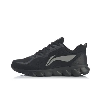 LiNing Move With Your Heart Cushioning Low Top Running Shoes Men's Standard Black