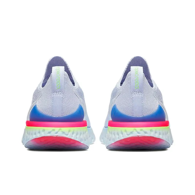 Nike Epic React Flyknit 2 Hydrogen Blue Sapphire Hyper Pink Women's-4