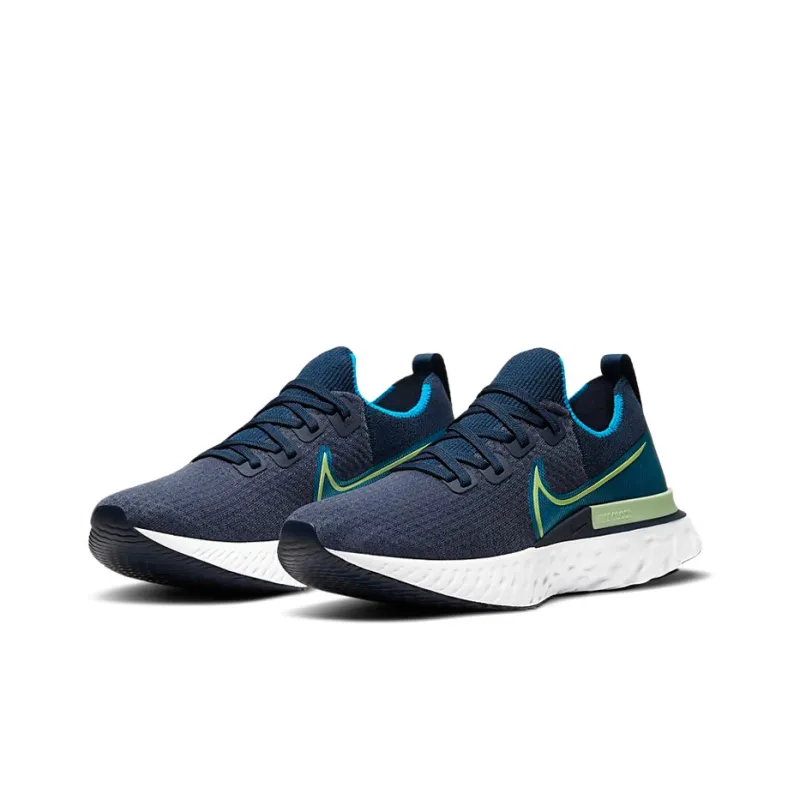 Nike React Infinity Run Flyknit Dark Blue-2