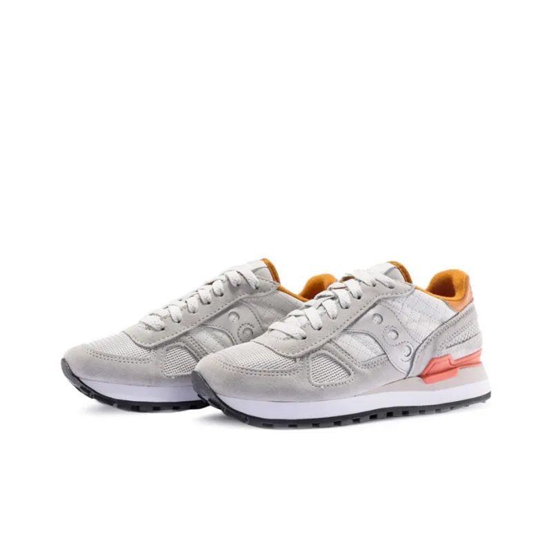 Saucony Shadow Original Original Low-Top Running Shoes Women's Light Taupe Orange-2