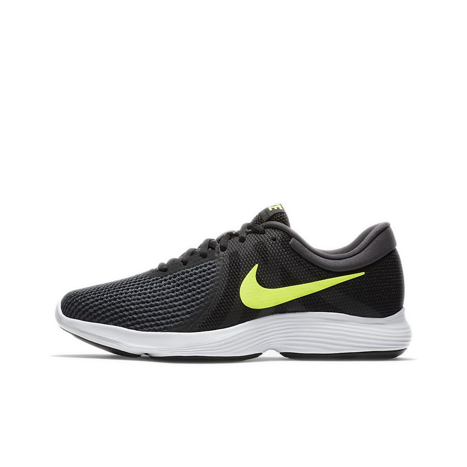 Nike Revolution 4 Black Volt Anthracite White POIZON