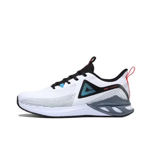 PEAK Running Shoes Men Low-Top White/Black