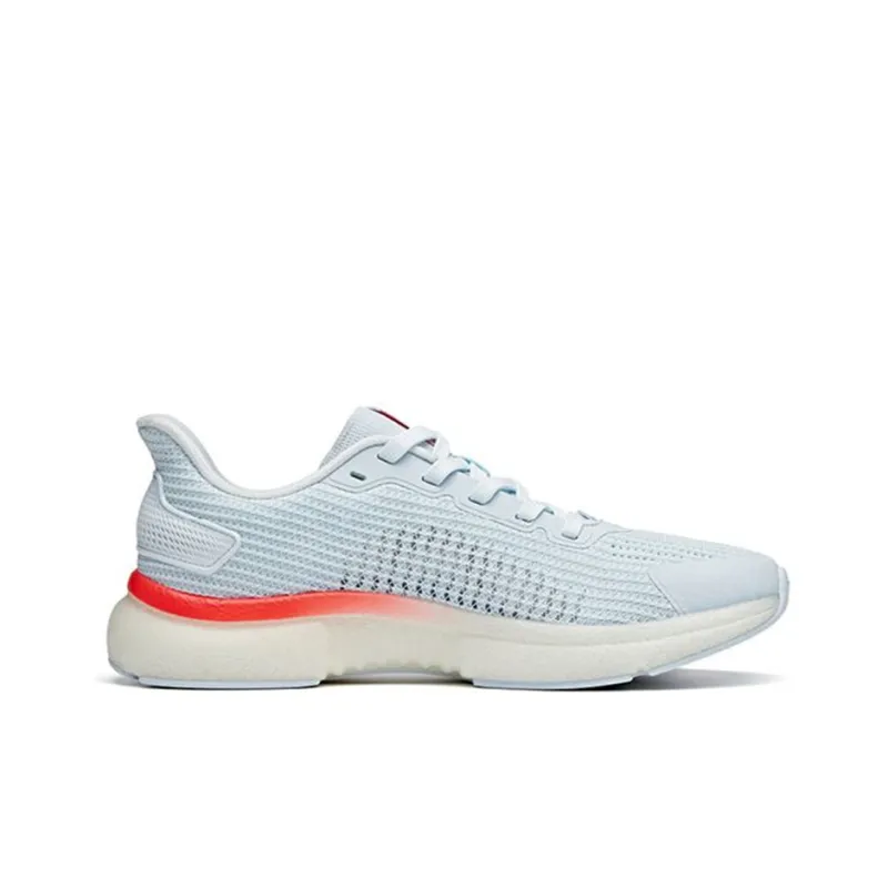 Anta Cushioning Anti-Slip And Wear-Resistant Lightweight Rebound Low-Top Running Shoes Men's Light Dusty Gray-1