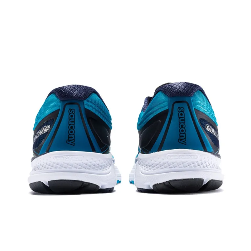 Saucony Guide 10 Running Shoes Men Low Top Light Blue, Dark Blue-3