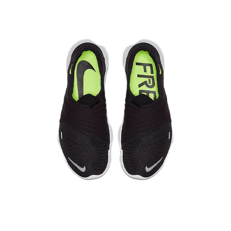 Nike Free Rn Flyknit 3.0 'Black Volt' Women's-3