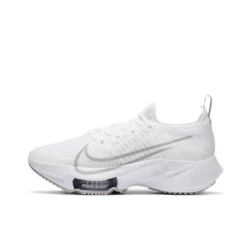 Nike Air Zoom Tempo Next% Flyknit White Pure Platinum Women's