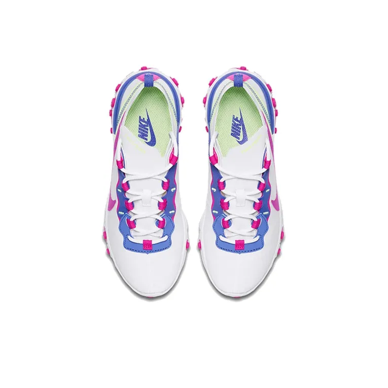 Nike React Element 55 White Fire Pink Women's-3