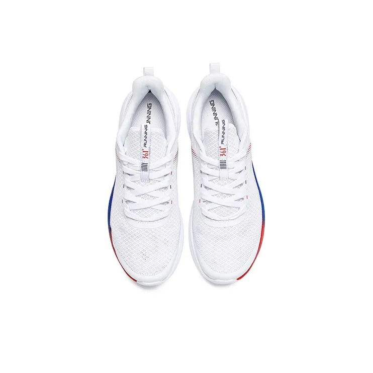 361° BOUND Technology Low Top Running Shoes Men's White Blue-1