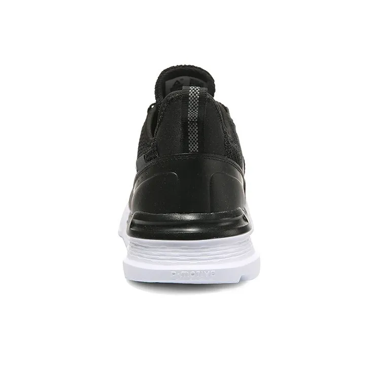 PEAK Breathable Low Top Running Shoes Women's Black White-3