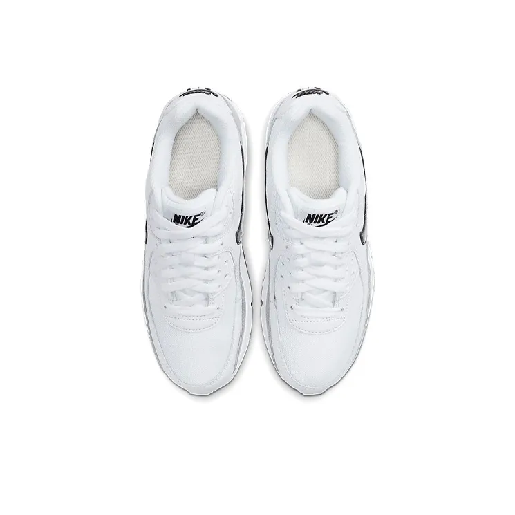 Nike Air Max 90 White Silver GS-3