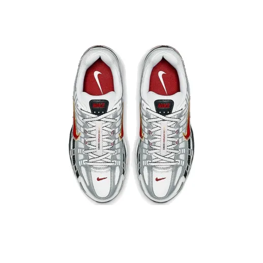 Nike P-6000 White Gold Red Women's-2